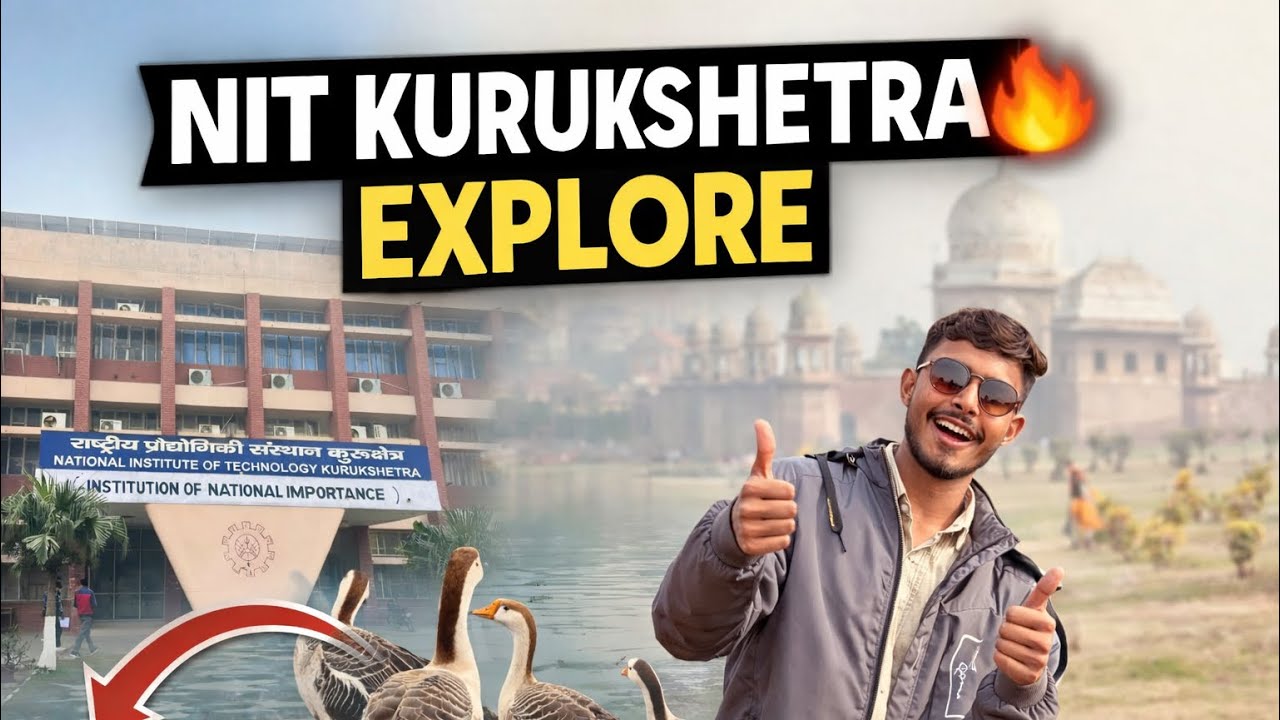 A Day in the Life at NIT Kurukshetra! 🦢 | Campus Tour & Hostel Life