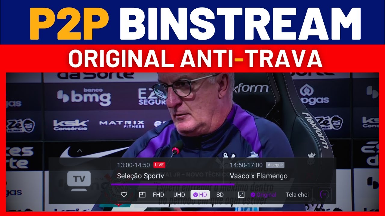 P2P BINSTREAM NOVA ATUALIZA&Ccedil;&Atilde;O  🔥 [ UNICO P2P ORIGINAL CHINA ] TV BOX SMART TV