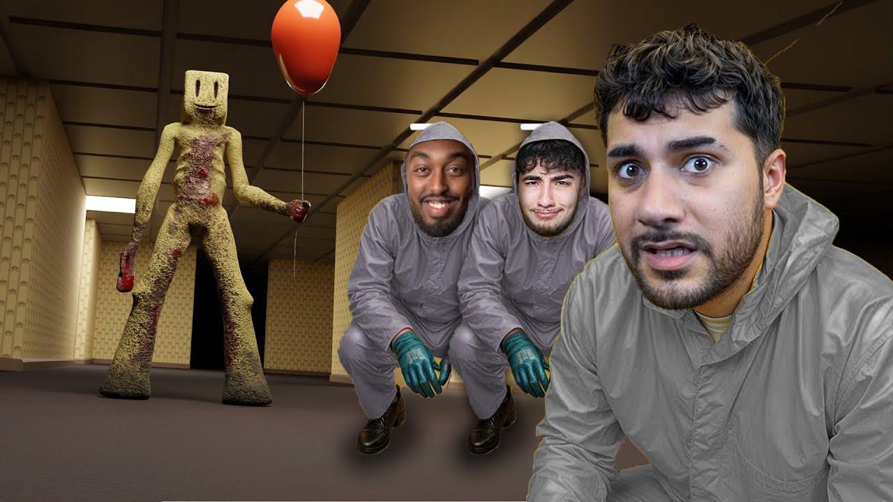 3 Ausländer vs 1 Monster (Backrooms #2)