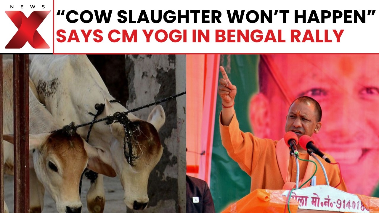 CM Yogi Adityanath Makes Strong Statement On Cow Protection In Bengal | NewsX
