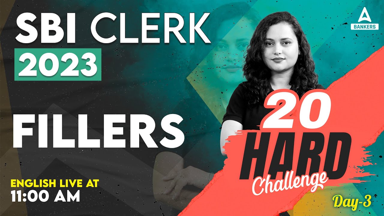 Fillers in English for SBI Clerk | Day 3 | SBI Clerk English Classes 2023 | By Rupam Chikara