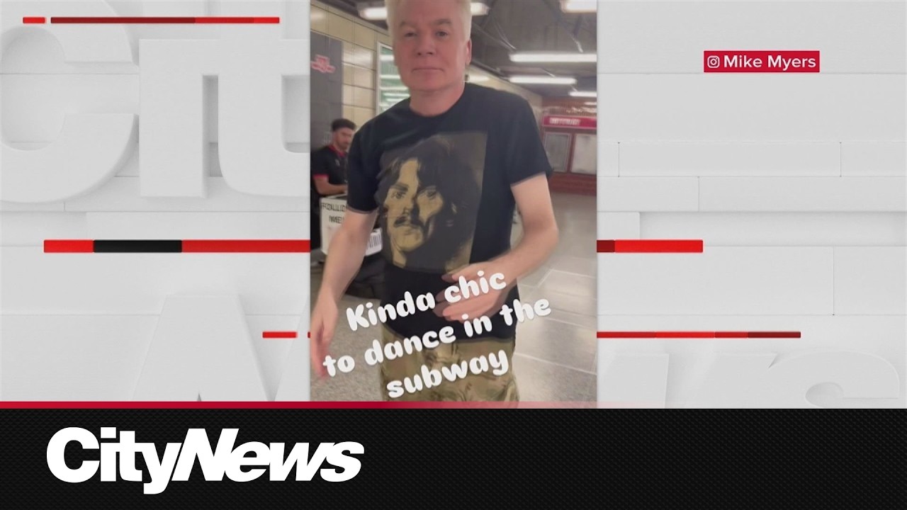 Mike Myers dances through Bloor&ndash;Yonge station