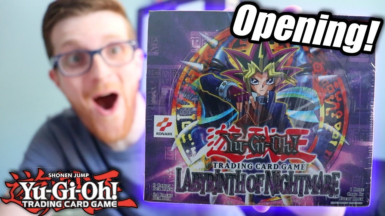 Yu-Gi-Oh! Labyrinth of Nightmare Booster Box Opening! INCREDIBLY RARE!