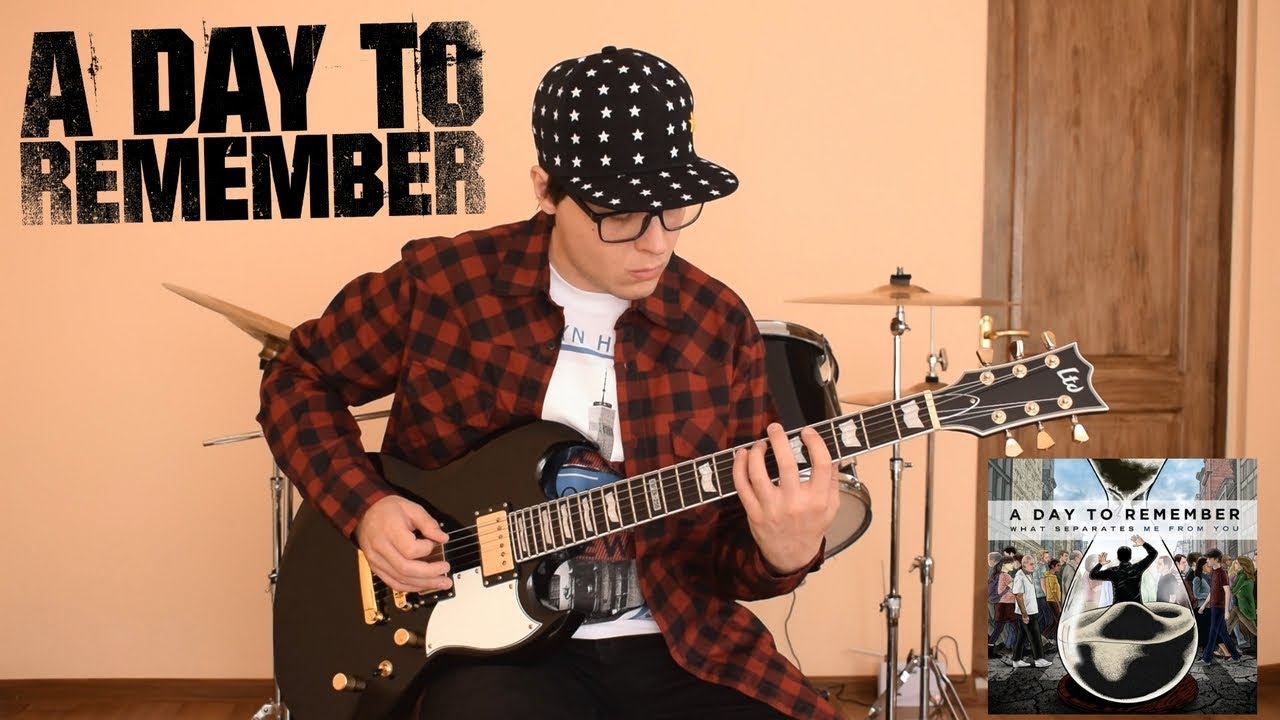 A Day To Remember - It's Complicated (Guitar Cover)