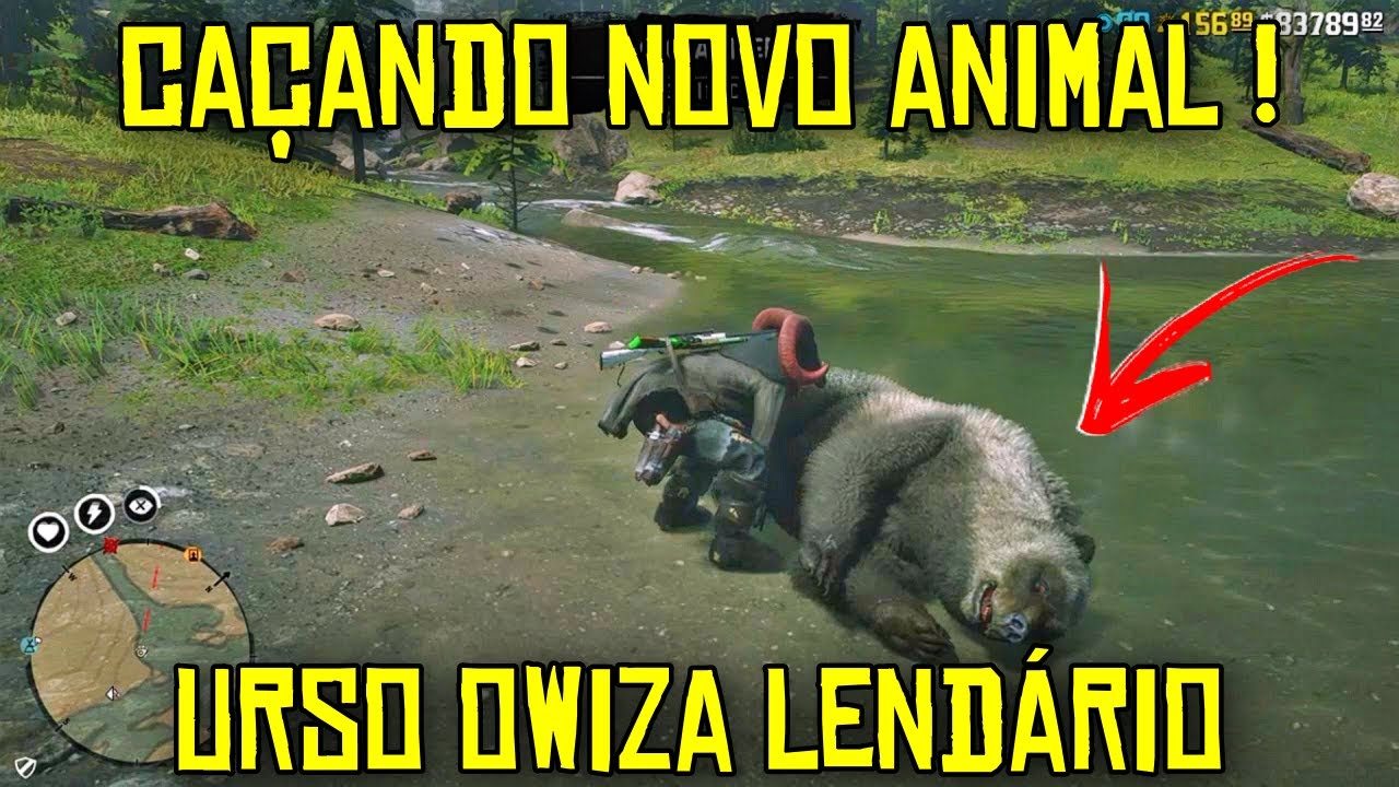 URSO OWIZA LENDÁRIO NOVO ANIMAL | RED DEAD ONLINE