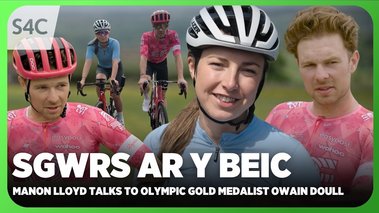 Sgwrs ar y Beic - Owain Doull | Manon Lloyd chats to Olympic gold medallist Owain Doull | S4C