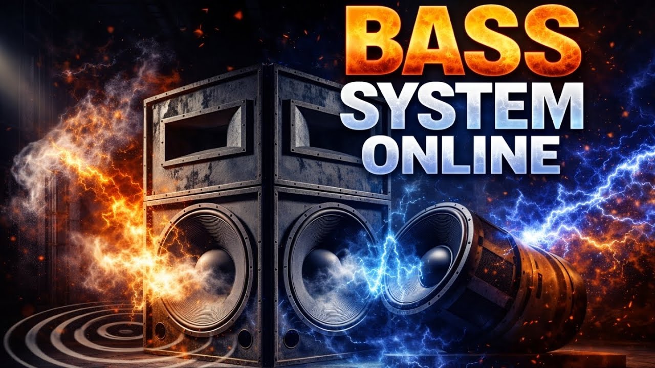 Bass System Online 🔊 Hard Techno Bass | Bass Orbit Visualizer