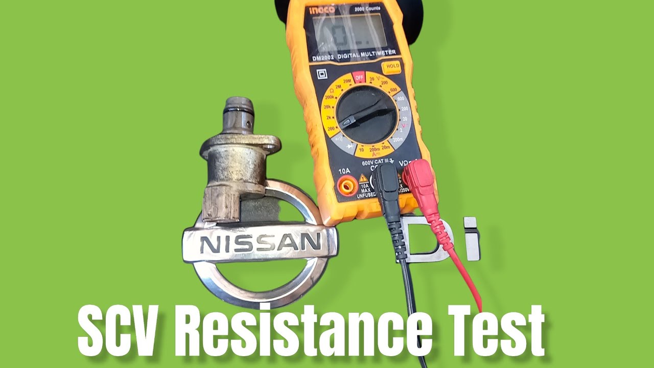 Nissan D40 Navara | Suction Control Valve Removal and Resistance Test