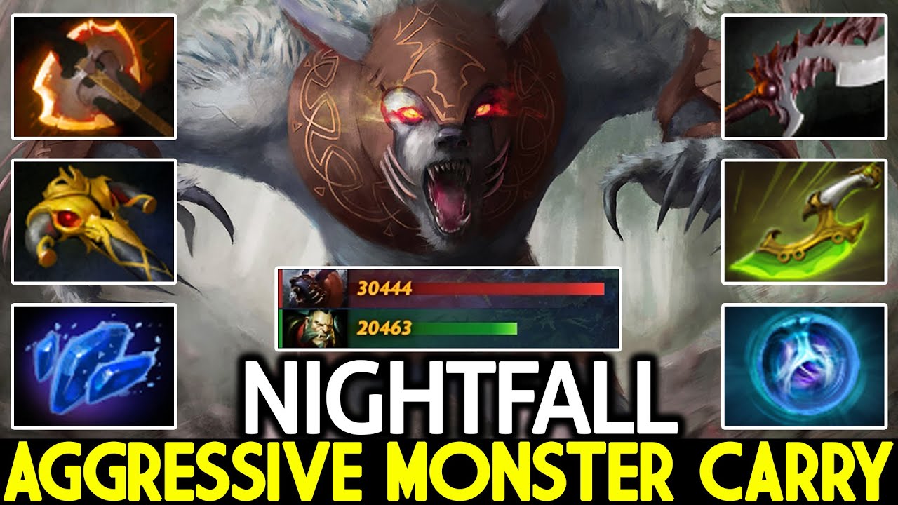 NIGHTFALL [Ursa] Aggressive Monster Carry Destroy Pub Game Dota 2