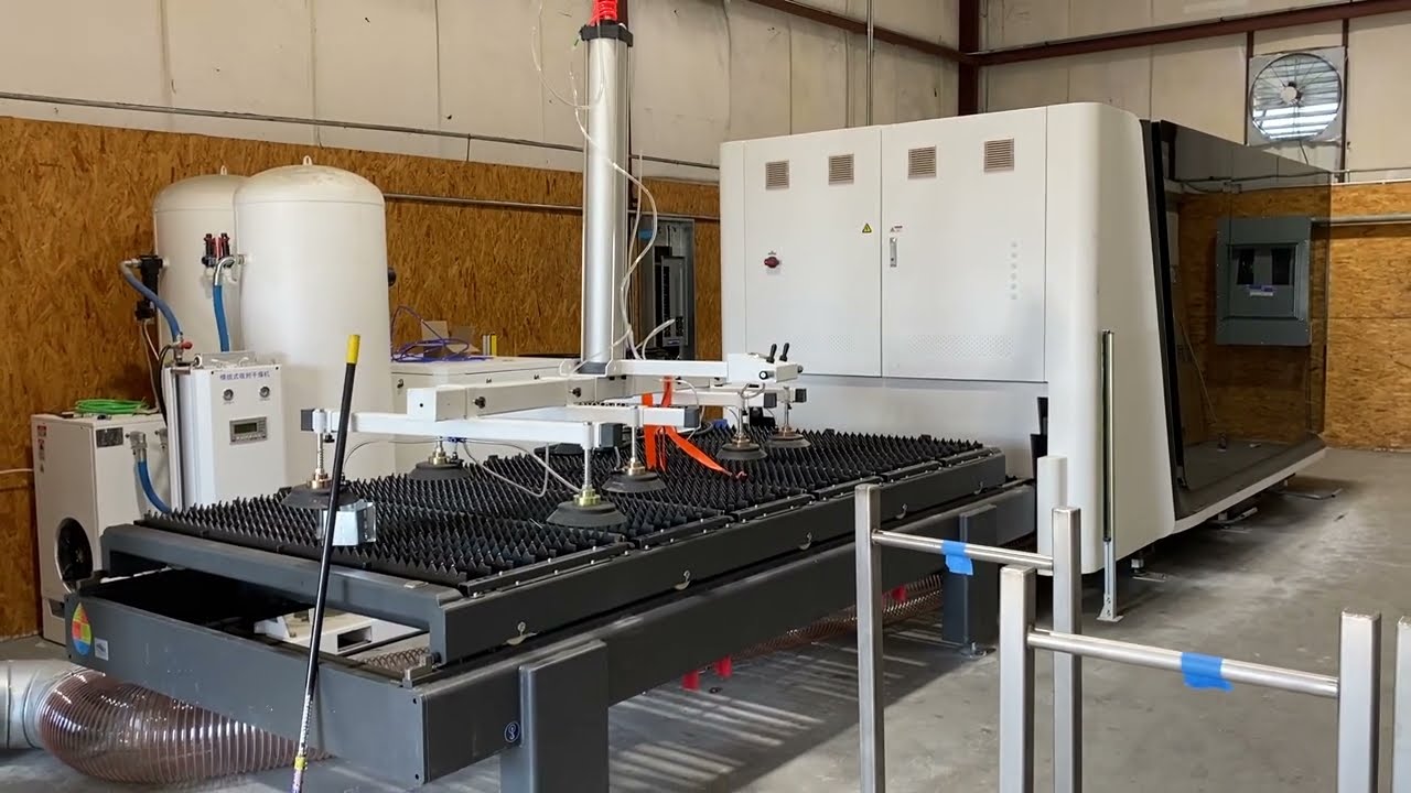 Bodor P3 12KW Laser Cutting Machine in the USA