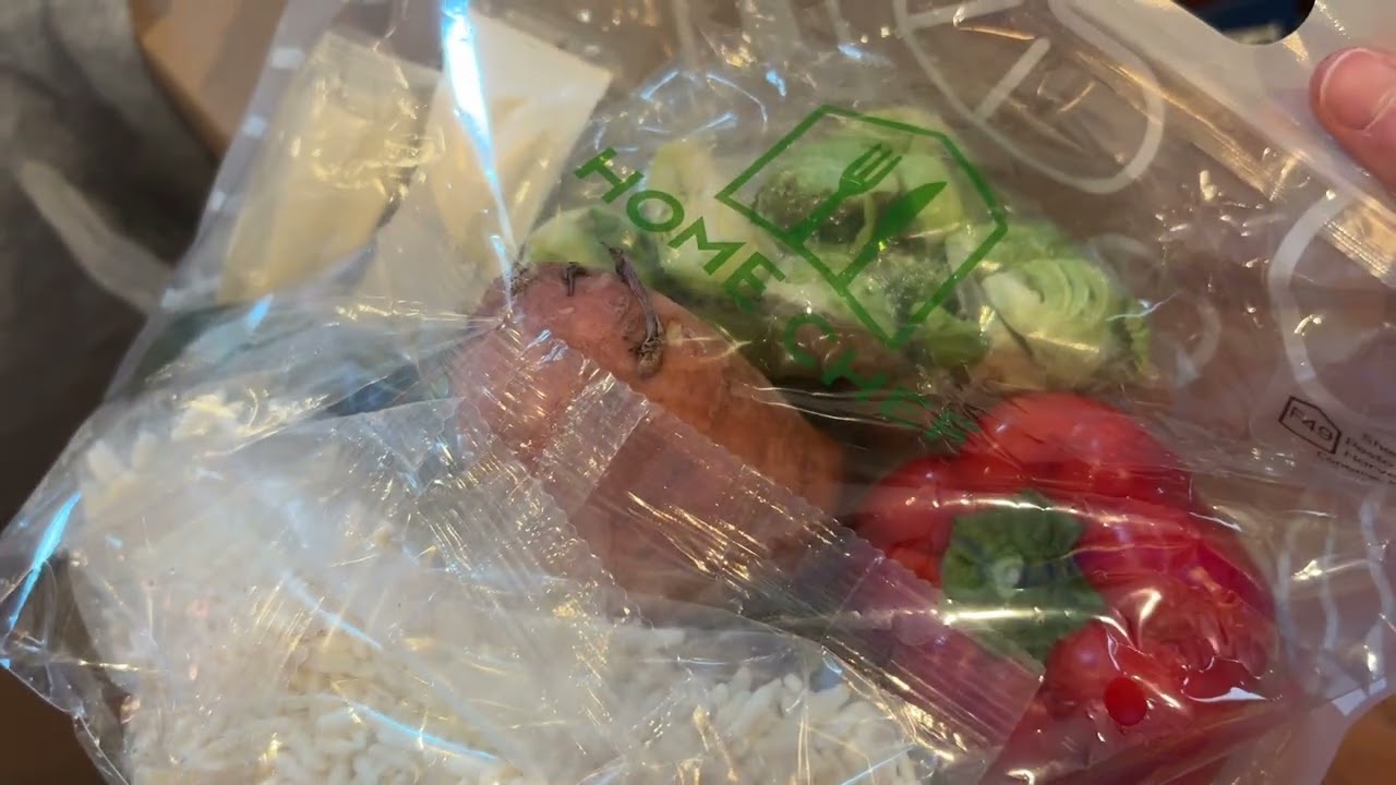 Our first Home Chef box! 