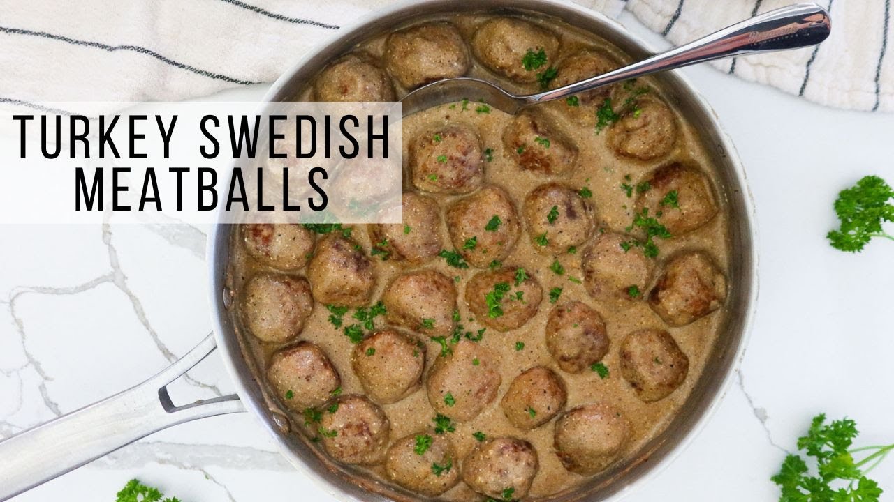Turkey Swedish Meatballs
