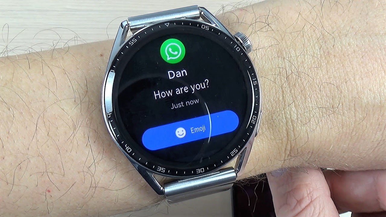 Как включить уведомления WhatsApp на Huawei Watch GT 3 (Вы не сможете ответить!)