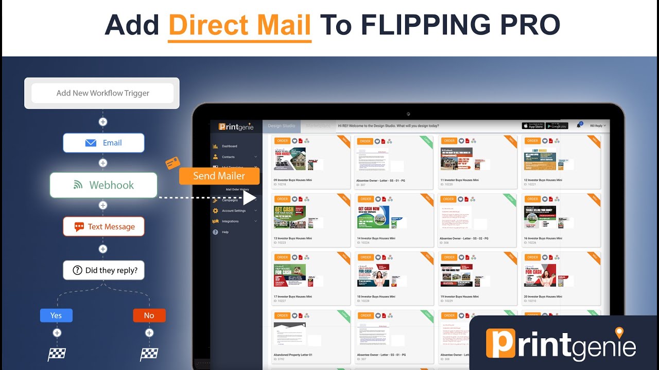 Adding Direct Mail to Flipping PRO CRM