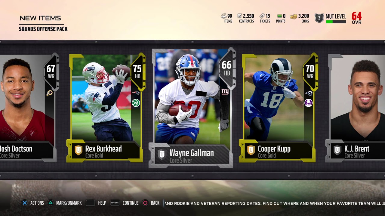 Madden 18 What You Get For Preordering The Goat Edition Pack Opening