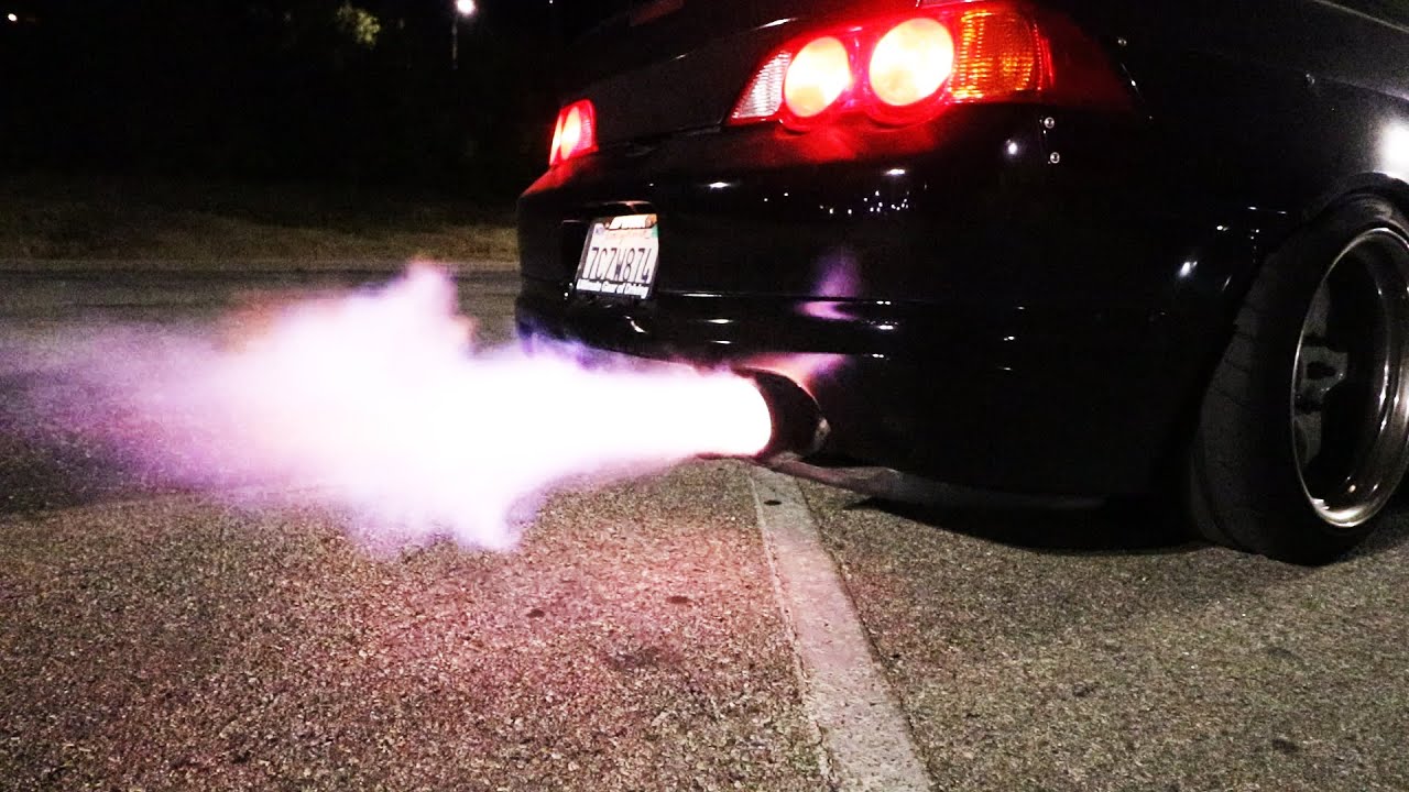 Making My Supercharged RSX Shoot Massive Flames