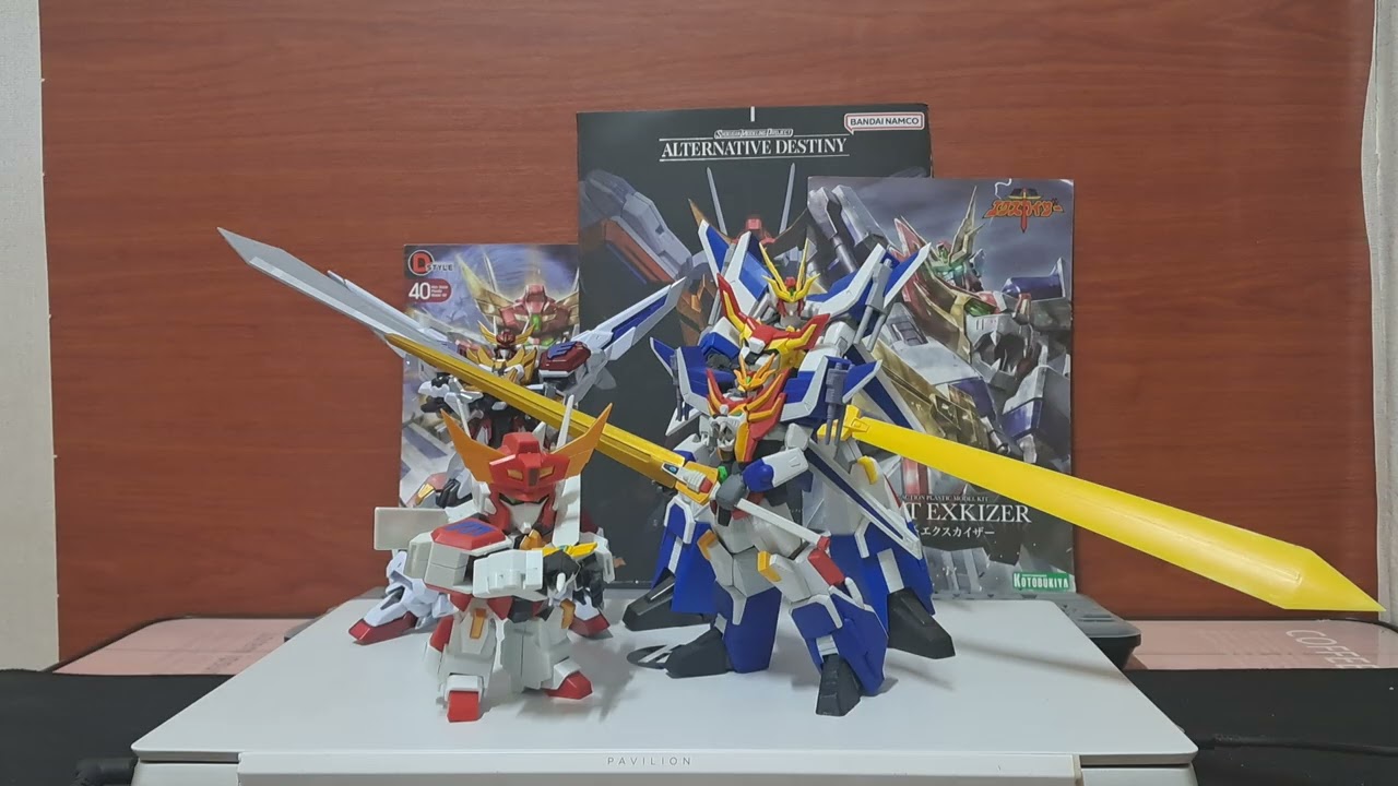 시리즈 별 메카 순서 재 리뷰 영상 15: 첫 번째 일정: 미니 킹엑스카이저 킹엑스카이저 그레이트 엑스 카이저 입니다!