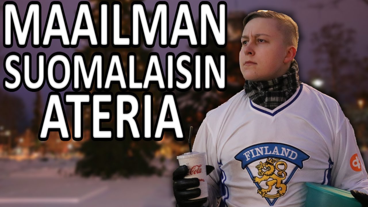 MAAILMAN SUOMALAISIN ATERIA!!! #Suomi100