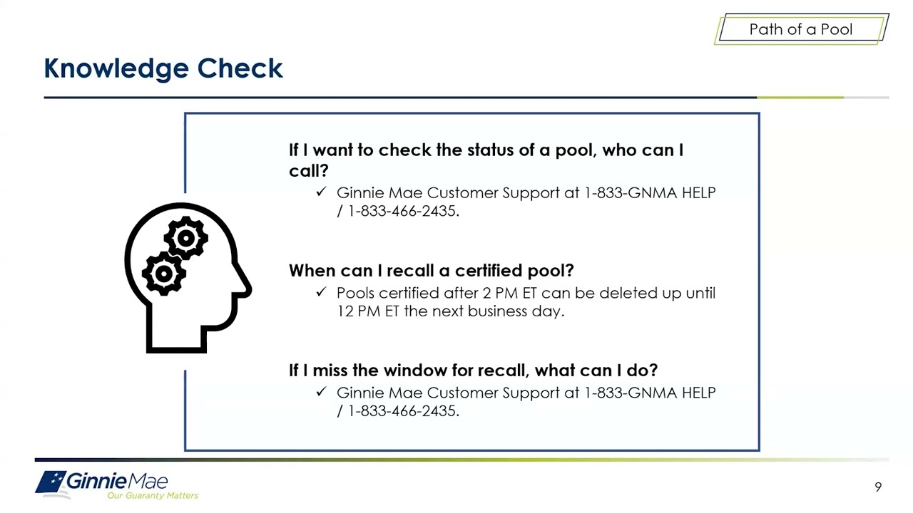Multifamily Issuer Training Pooling And Processes - 1