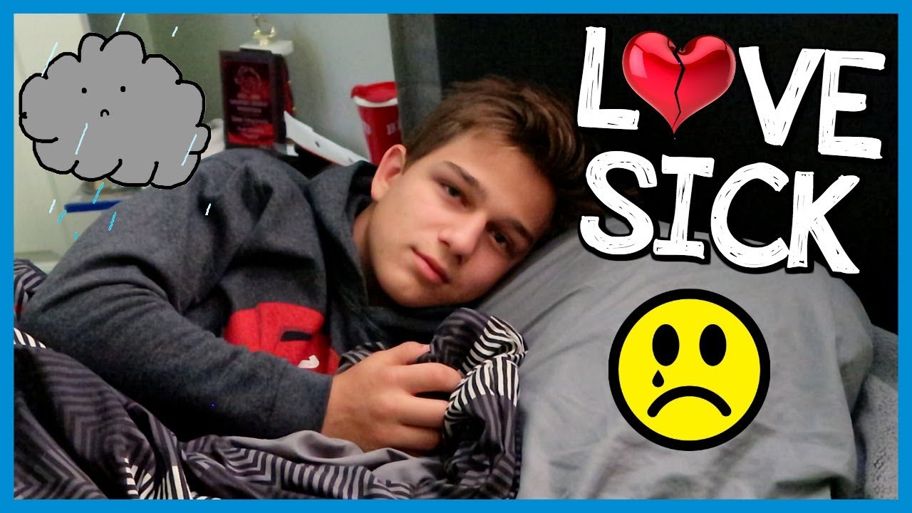 LOVESICK... MISSING HIS GIRLFRIEND.