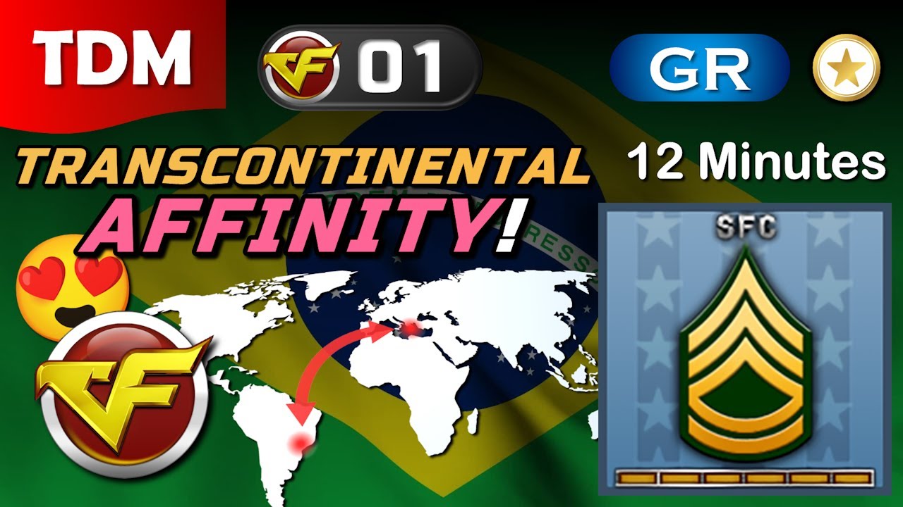 TRANSCONTINENTAL CROSSFIRE AFFINITY! | Let's Play - CrossFire BR - Episode 1