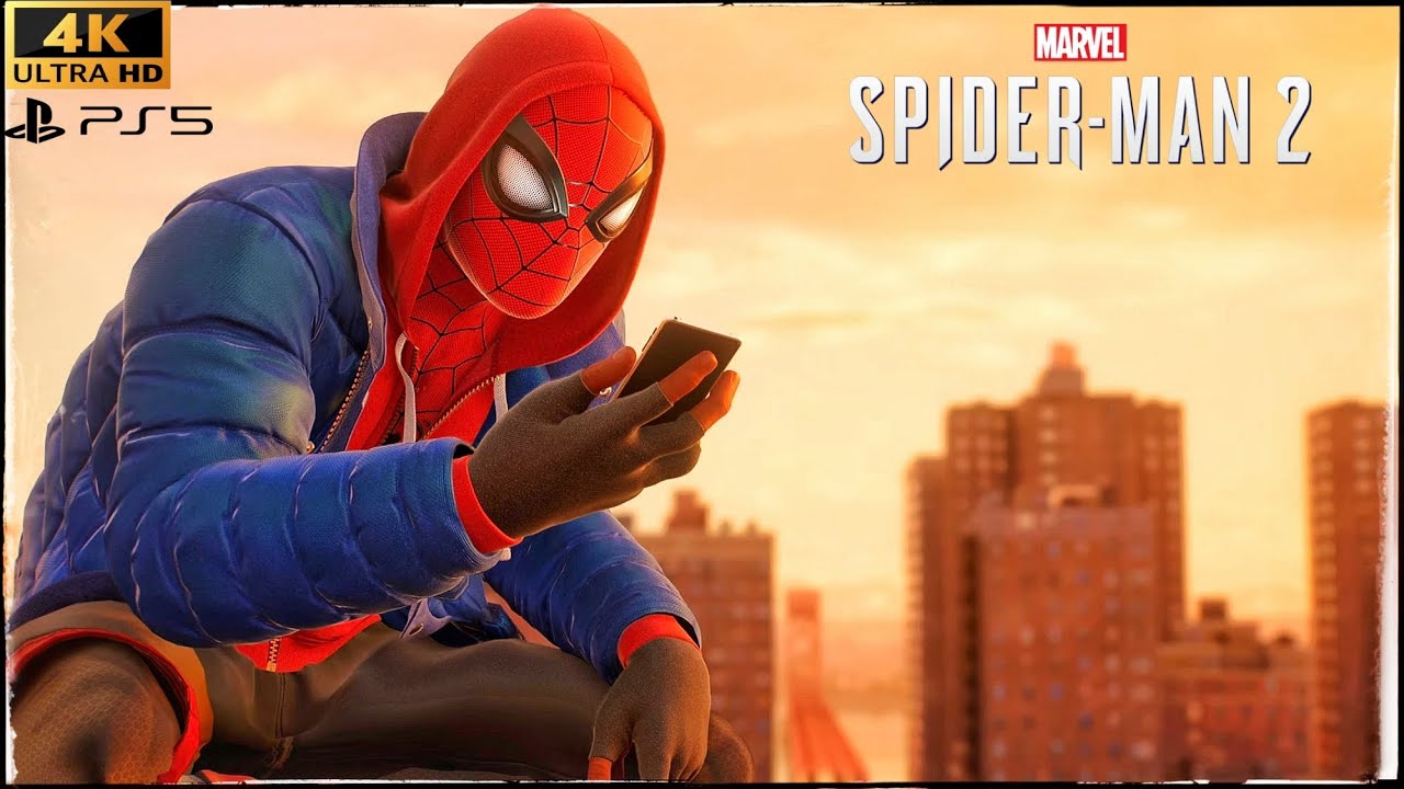 Talon Drone Chase Mission - Spider-Man 2 Ps5 Gameplay