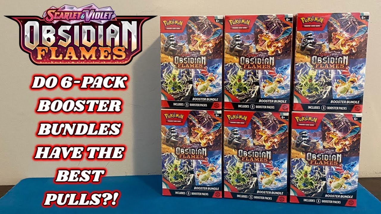 Are OBSIDIAN FLAMES Booster Bundles THE BEST PRODUCT from this NEW Pokemon Set?!