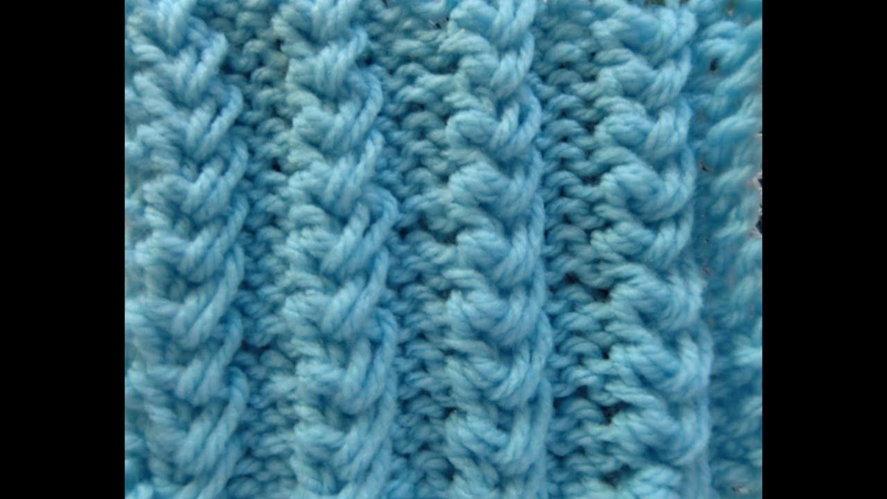 Strickmuster Nr.61*EINFACHE BABY ZOEPFE OHNE HILFSNADEL*
