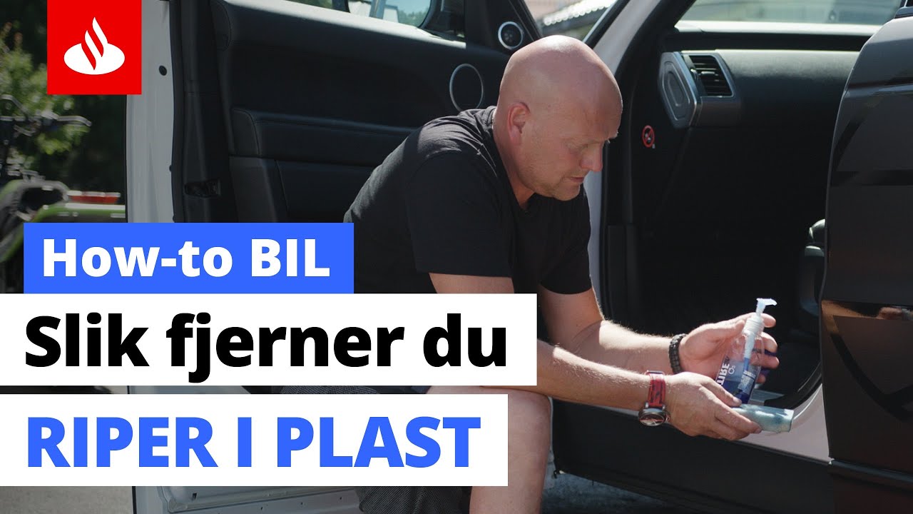 How to: Slik fjerner du riper i plasten på bilen