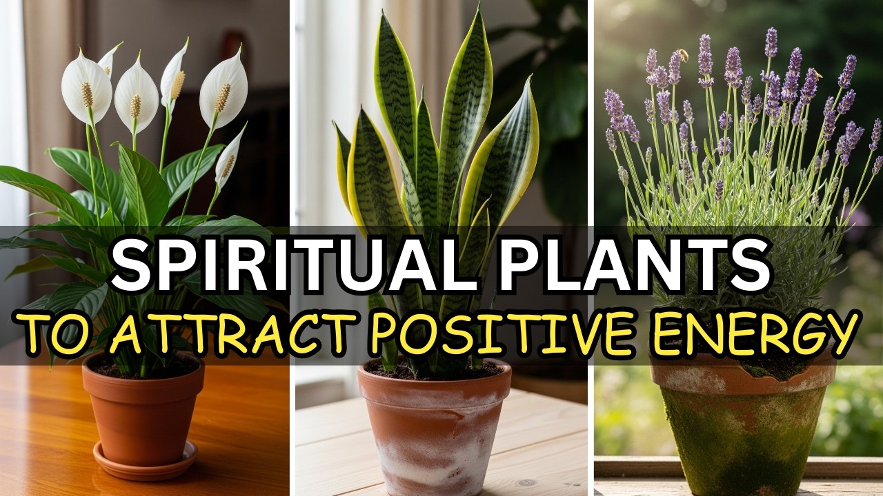 10 Spiritual Plants That Attract Positive Energy Into Your Home