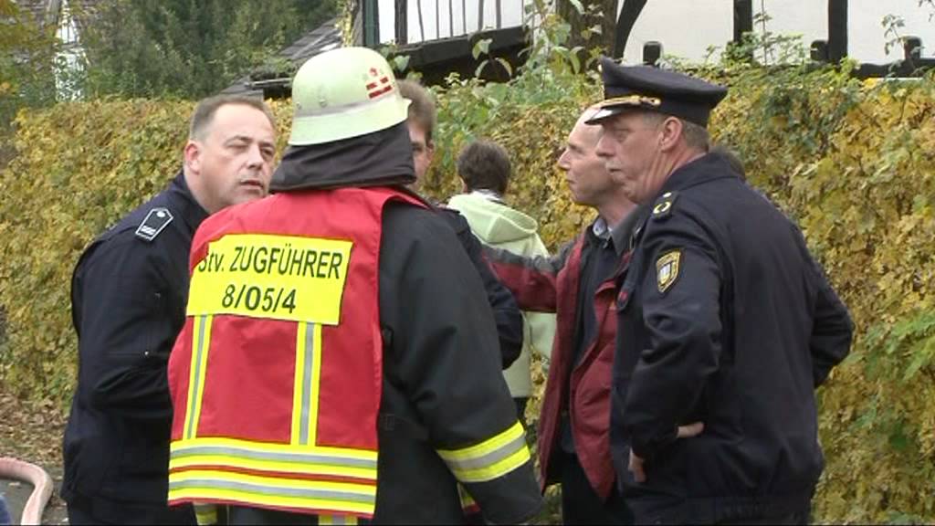 Herbstübung freiwillige Feuerwehr Stadt Freudenberg