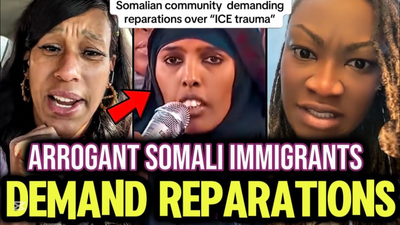 Somalis FURIOUS & DEMANDING Reparations in Black American Faces for Losing their Businesses