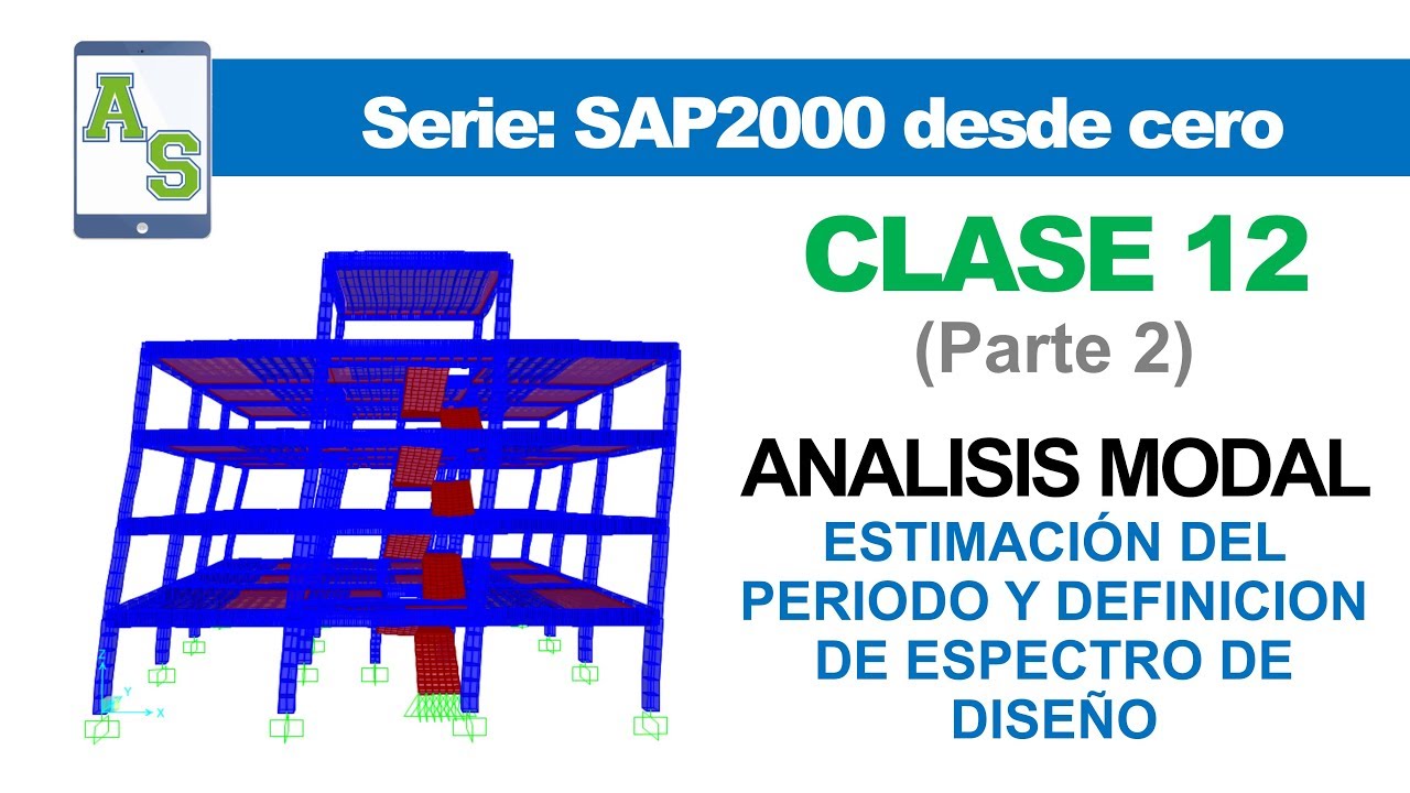 Clase 12 | Parte 2 - Análisis modal, período y definición de espectro