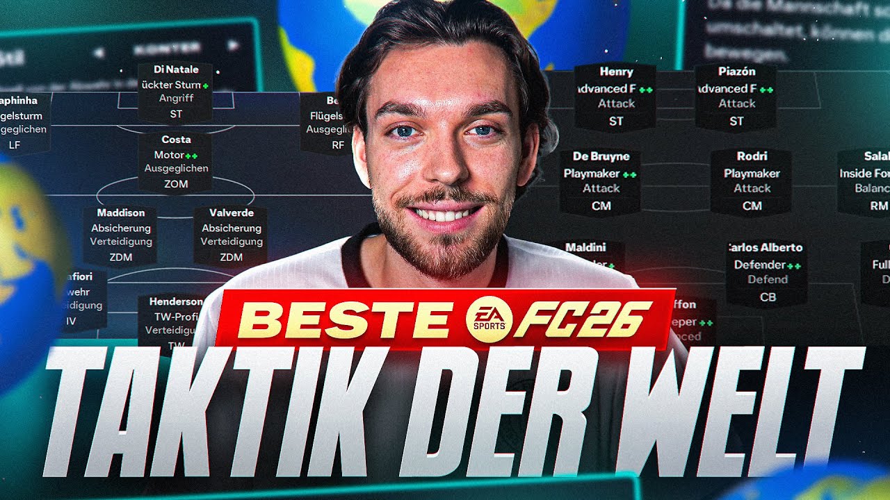 Die BESTE FORMATION & TAKTIK der WELT 🚨 4-4-2 & 4-2-1-3 Guide