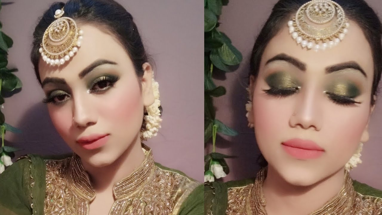 Green Smokey Eye Makeup।। #eidseries (VID-4) : Fabulous Zara