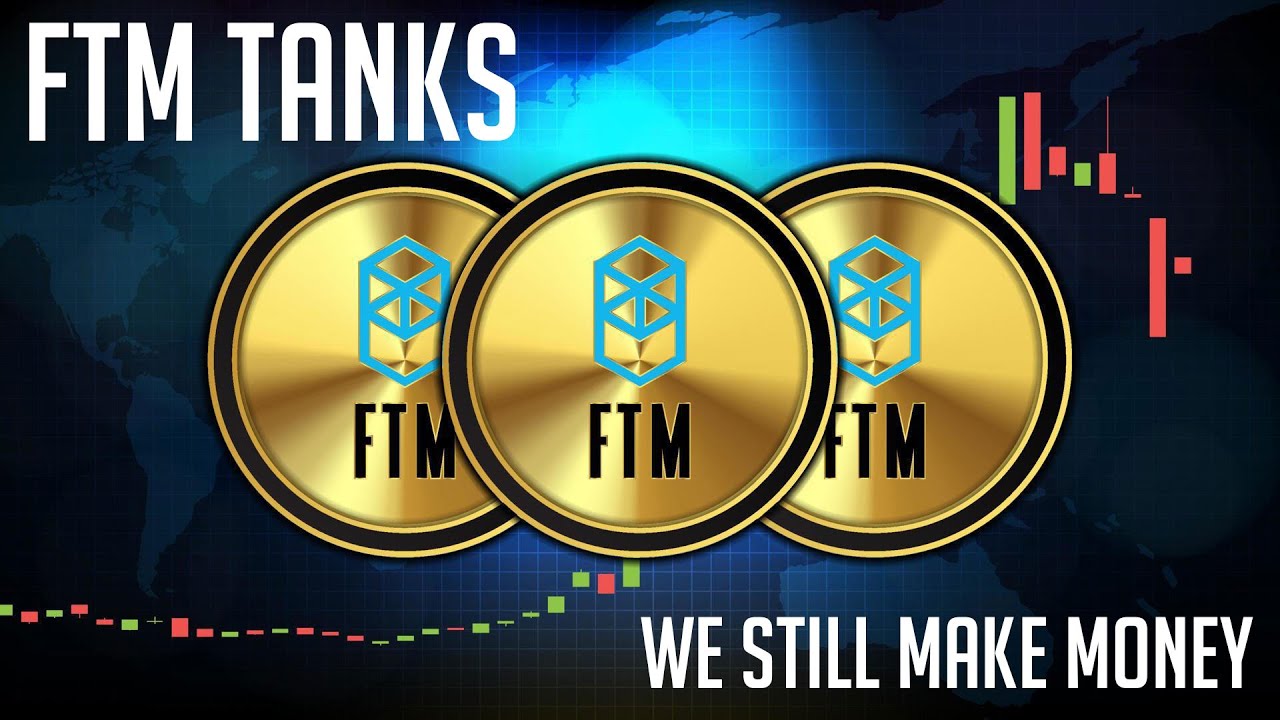 FTM DOWN 35 percent. We still making money regardless of market. Day 6 of crypto challenge. fantom