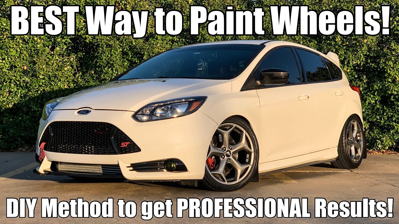 How to Paint Your Wheels and get PROFESSIONAL Results at HOME!