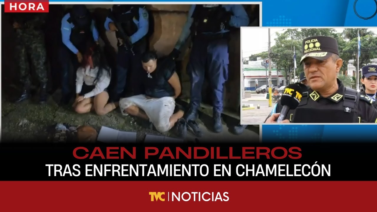 Caen pandilleros tras enfrentamiento en Chamelecón, SPS.