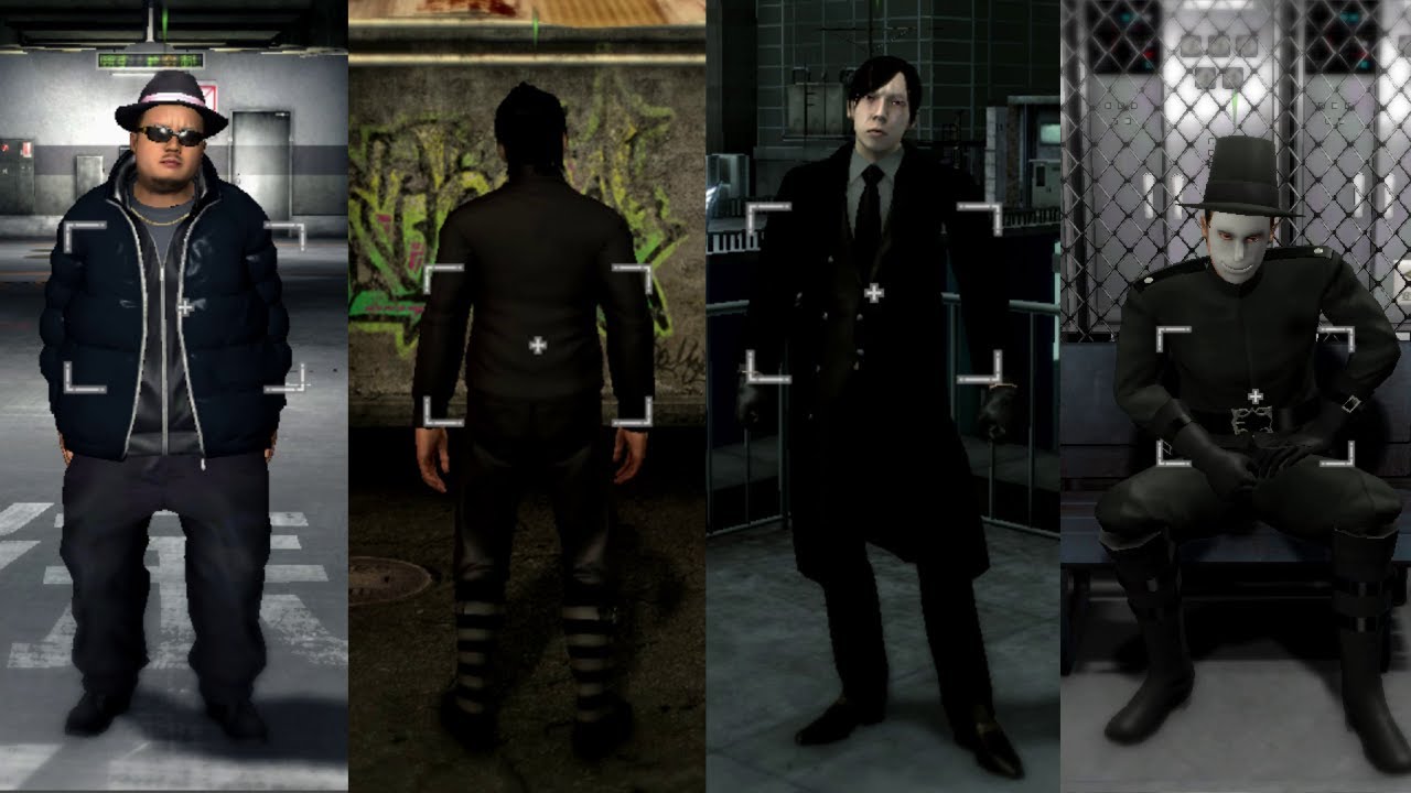 Yakuza 4 Remastered - The Dark Clan Bosses Fights (No: Damage, EQ, Low heath) Legend