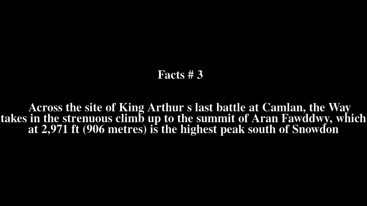 Dyfi Valley Way Top # 5 Facts