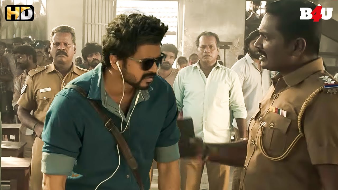 जब थलपति विजय ने पुलिसवाले को दिखाई उसकी औकात | Thalapathy Vijay Best Scene | Master Movie