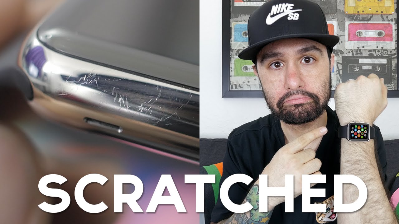 ЦАРАПИНЫ на Apple Watch + РЕМОНТ! (ЦАРАПИНЫ?!)