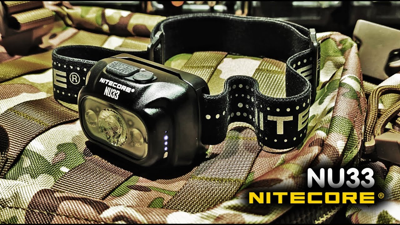 Тактический налобный фонарь Nitecore NU33/Tactical headlamp