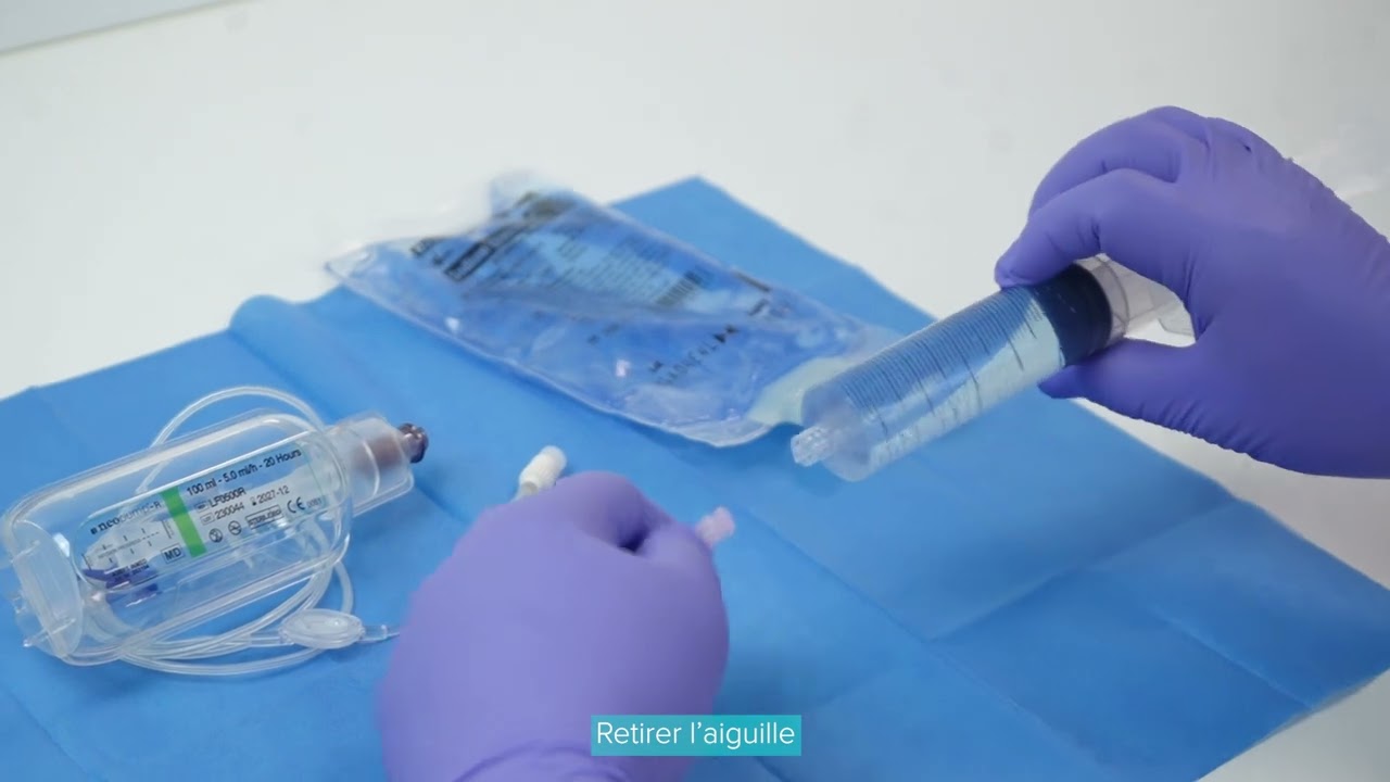 Remplissage du diffuseur rigide NeoPump® | Asept InMed