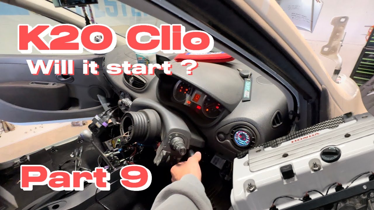 K20 Clio Part 9 | WILL IT START ?