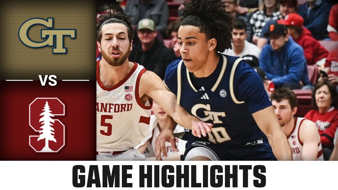 Georgia Tech vs. Stanford Game Highlights | 2025-26 ACC Men's Basketball