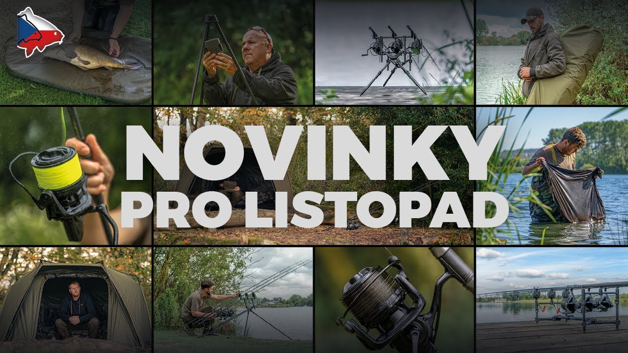 Připravte se na další skvělé novinky – představujeme vám naše LISTOPADOVÉ NOVINKY (AVID CARP)
