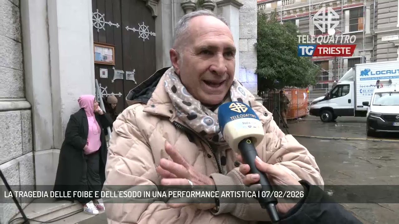 LA TRAGEDIA DELLE FOIBE E DELL'ESODO IN UNA PERFORMANCE ARTISTICA | 07/02/2026