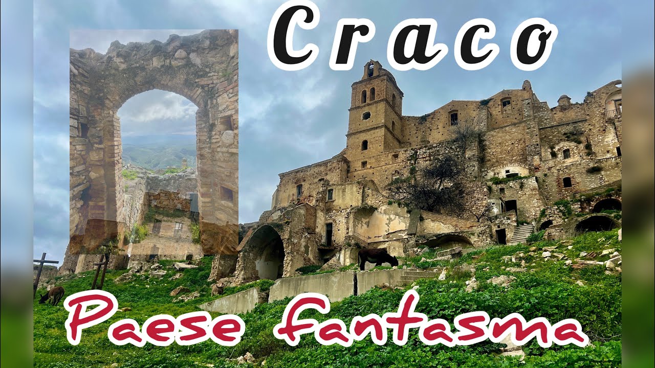 Un viaggio indietro nel tempo: le meraviglie di Craco in Basilicata, la città fantasma 👻