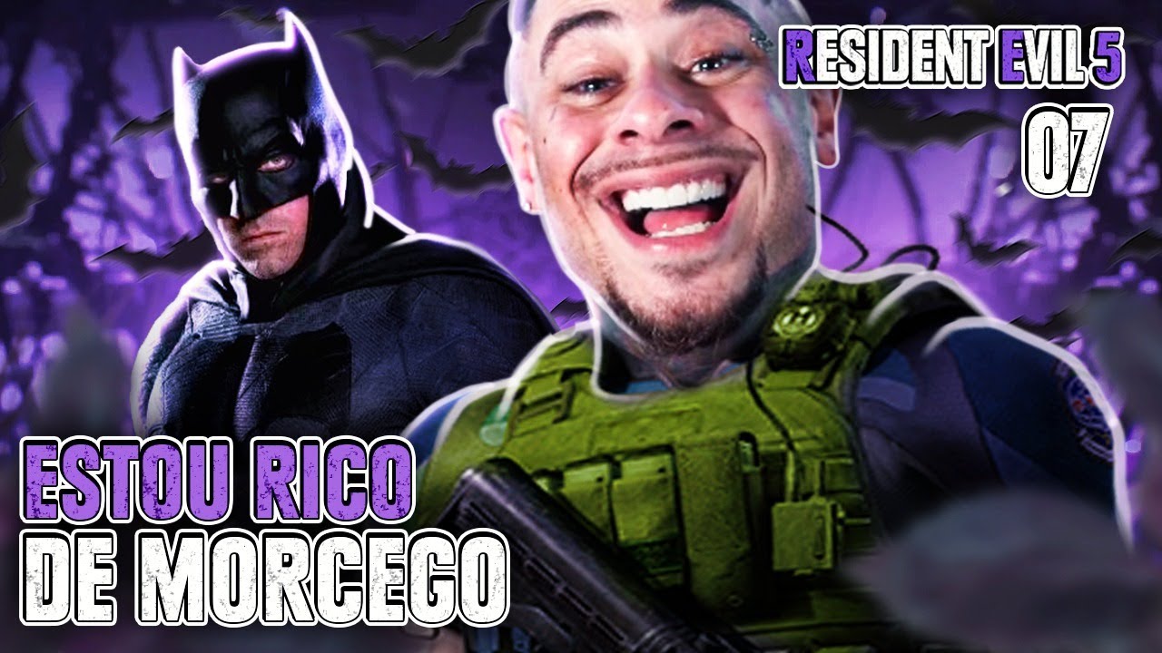 RESIDENT EVIL V #07 - O BATMAN VAI ME DEIXAR RICO! -  LEO STRONDA